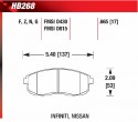 Front Pads - HB268F.665