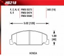 Front Pads - HB218E.583