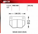 Rear Pads - HB179Z.630
