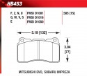 Front Pads - HB484Z.670