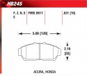 Front Pads - HB245E.631