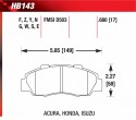 Front Pads - HB143F.680